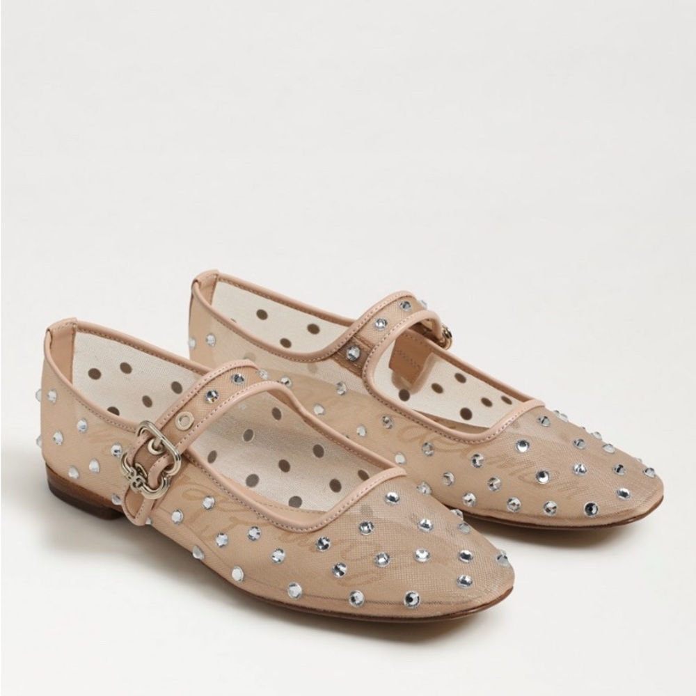MICHAELA SHINE MARY JANE FLAT 6.5